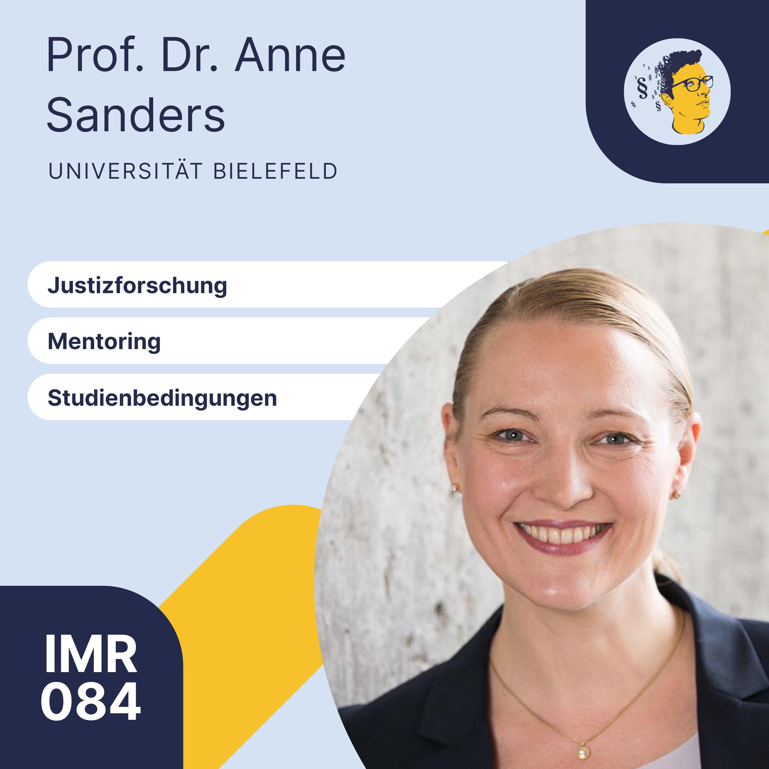 IMR084: MentorInnen und Justizforschung | Interview Professorin