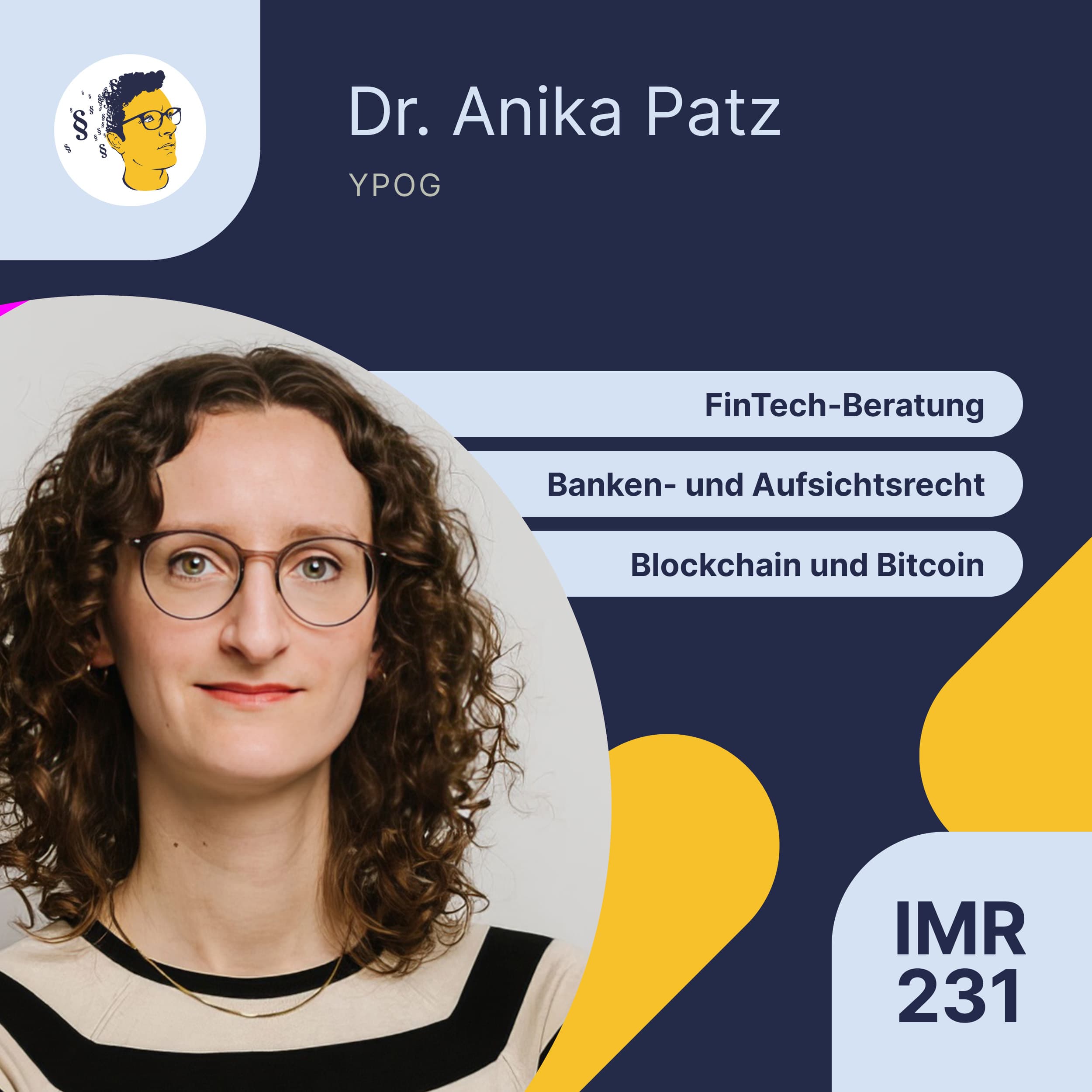 IMR231: FinTech-Beratung, Banken- und Aufsichtsrecht, Blockchain und Bitcoin, Distributed-Ledger-Technologie