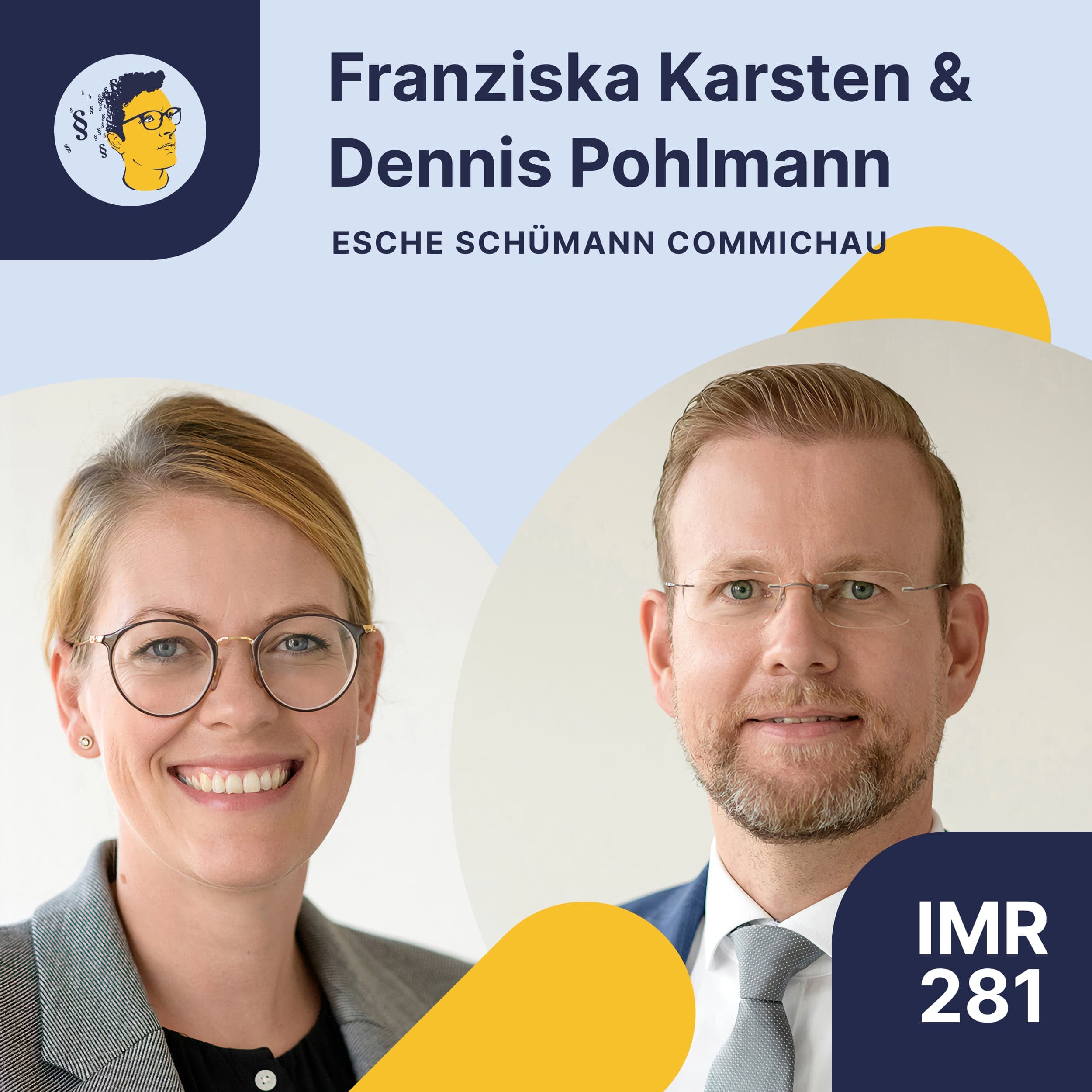 IMR281: Zusammenarbeit von Juristen und Steuerberatern, Kommunikation mit der Finanzverwaltung, Unterwäsche als Berufsbekleidung?