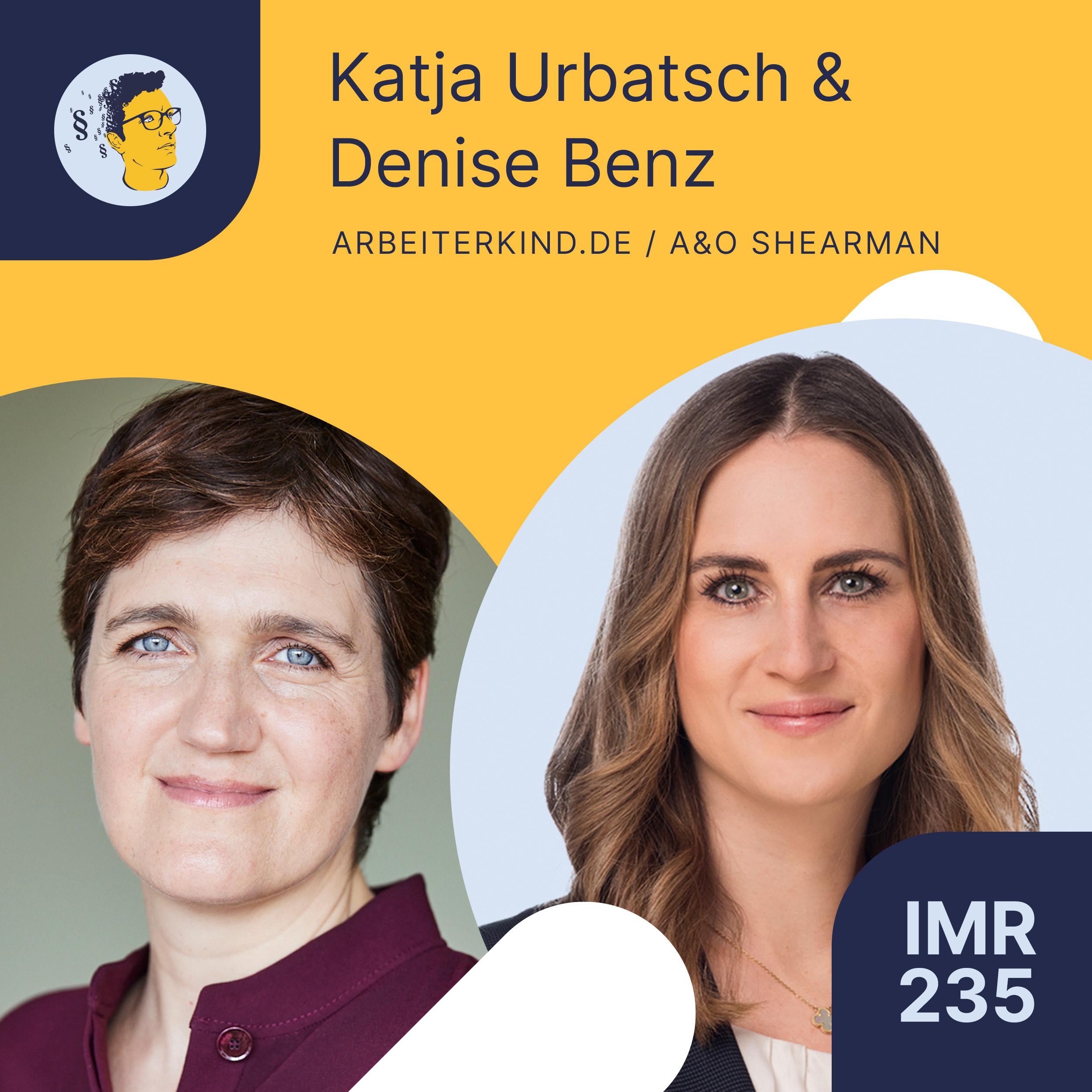 IMR235: Studium als Erstakademiker:in, Arbeiterkind.de, Chancengleichheit, Initiative "Recht vielfältig"