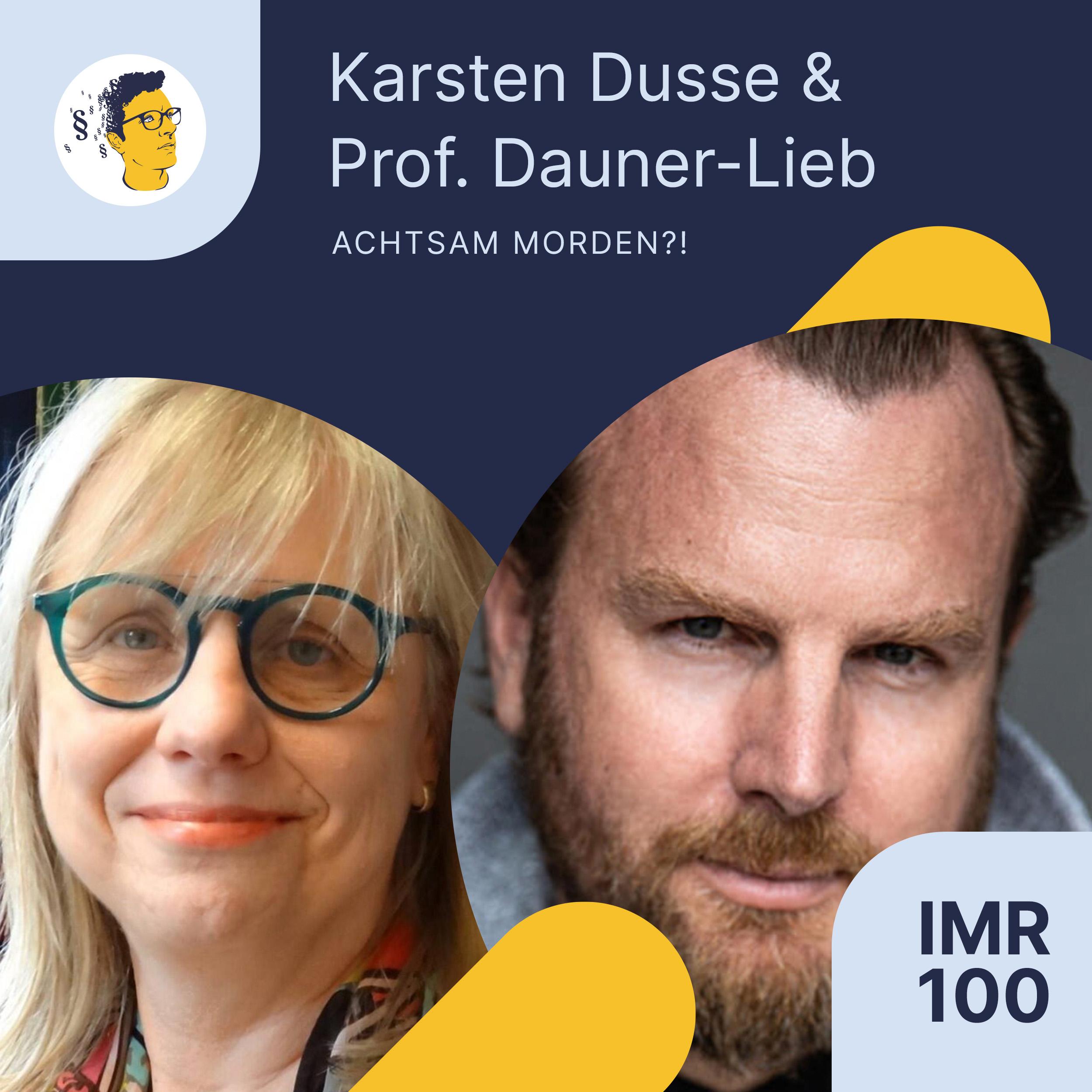 IMR100: Achtsam Morden: zwischen Jurastudium, Fernsehkarriere und Bestseller-Büchern