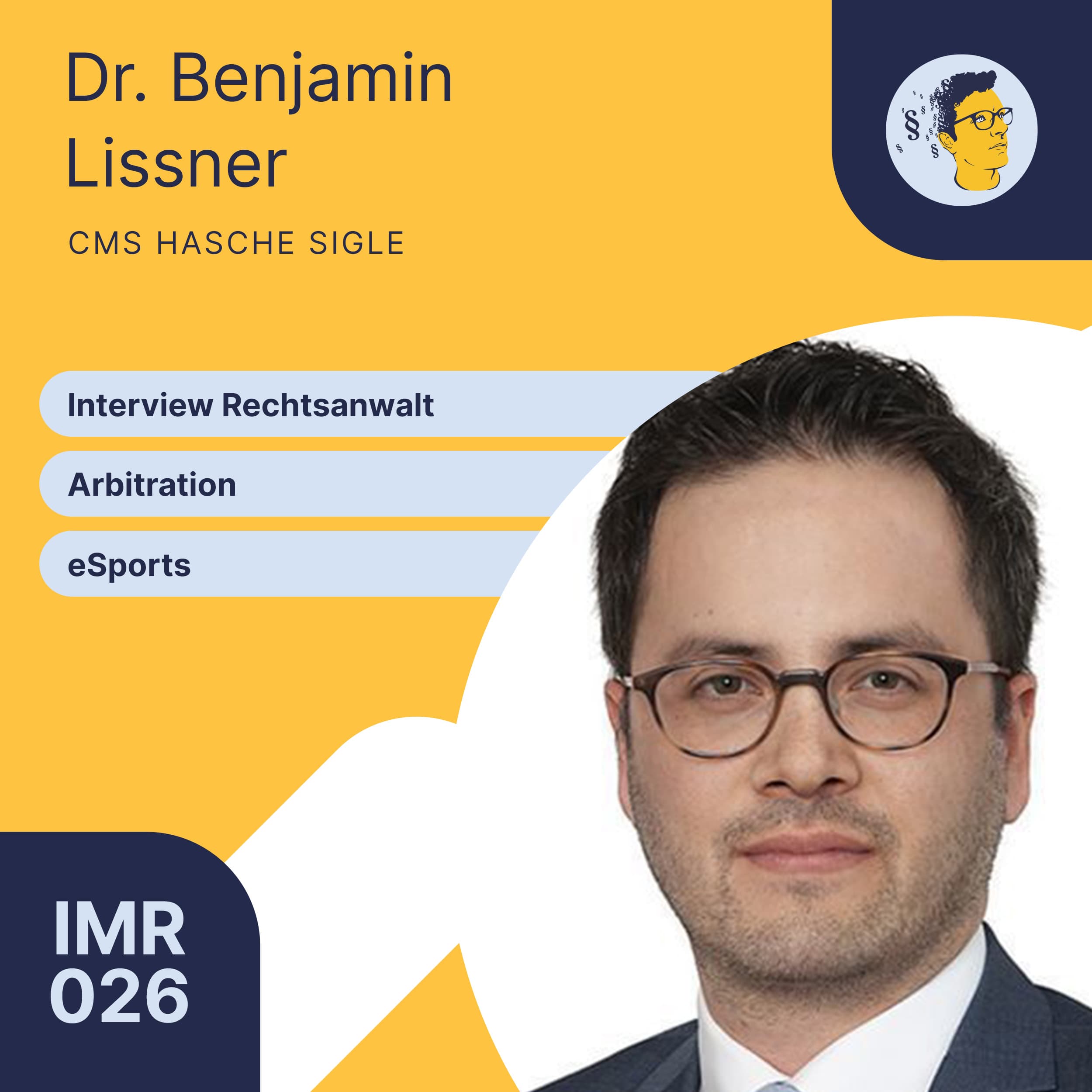 IMR026: eSports und Arbitration | Interview Rechtsanwalt
