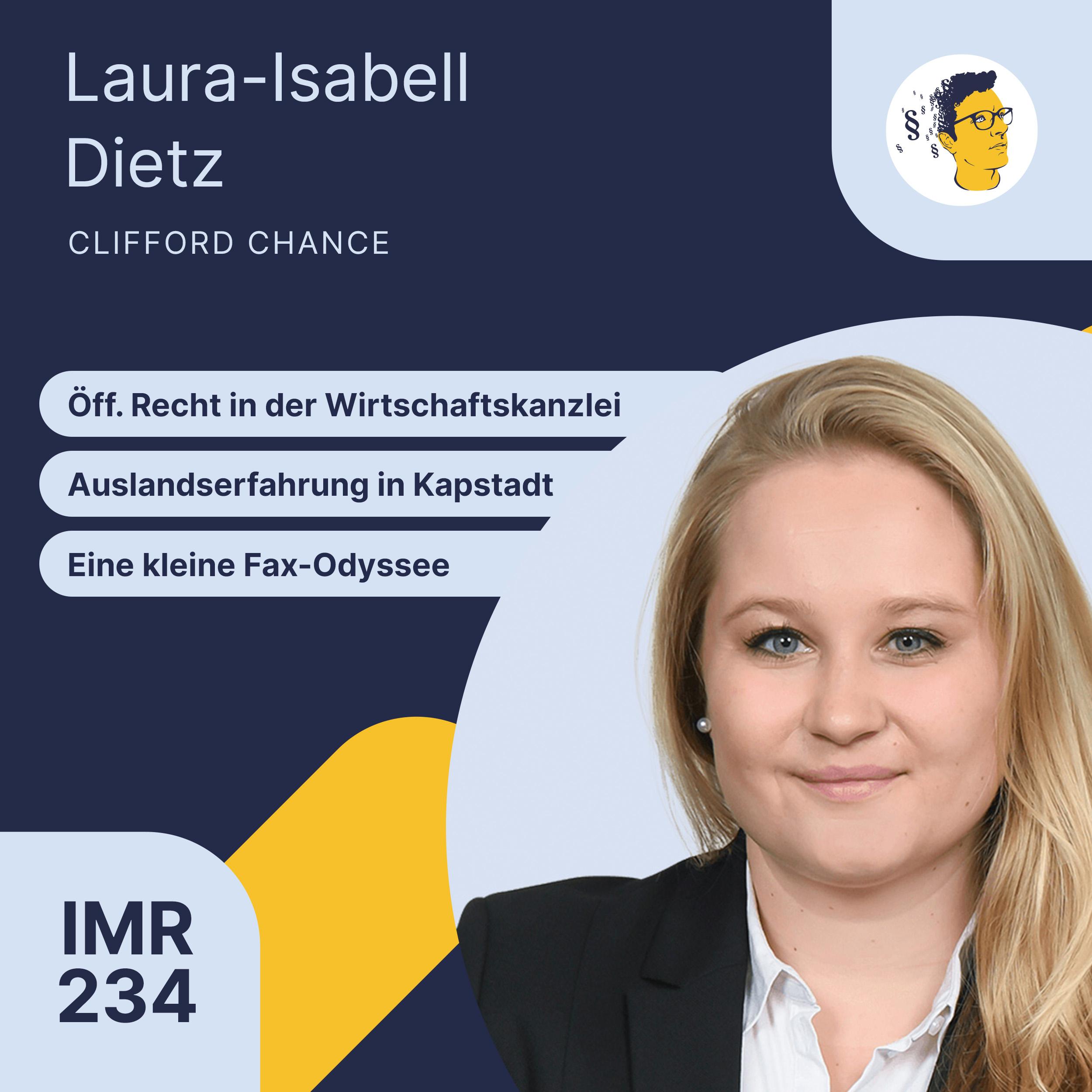 IMR234: Öffentliches Recht in der Wirtschaftskanzlei, Auslandserfahrung in Kapstadt, ESG-Regelungen in Unternehmen, Eine kleine Fax-Odyssee