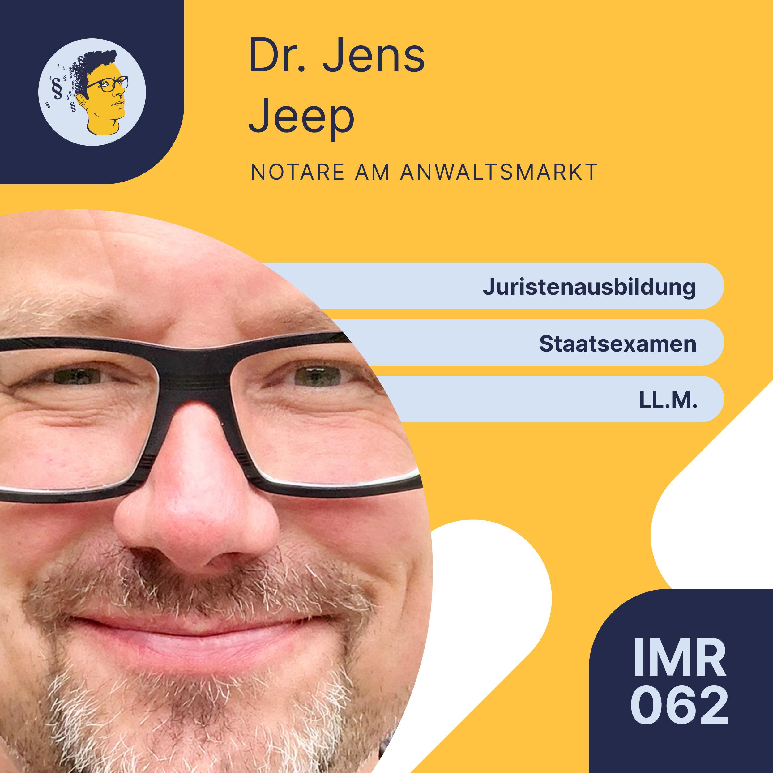 IMR062: Bessere Juristenausbildung mit nur einem Staatsexamen? | Interview Notar und Jurastudent