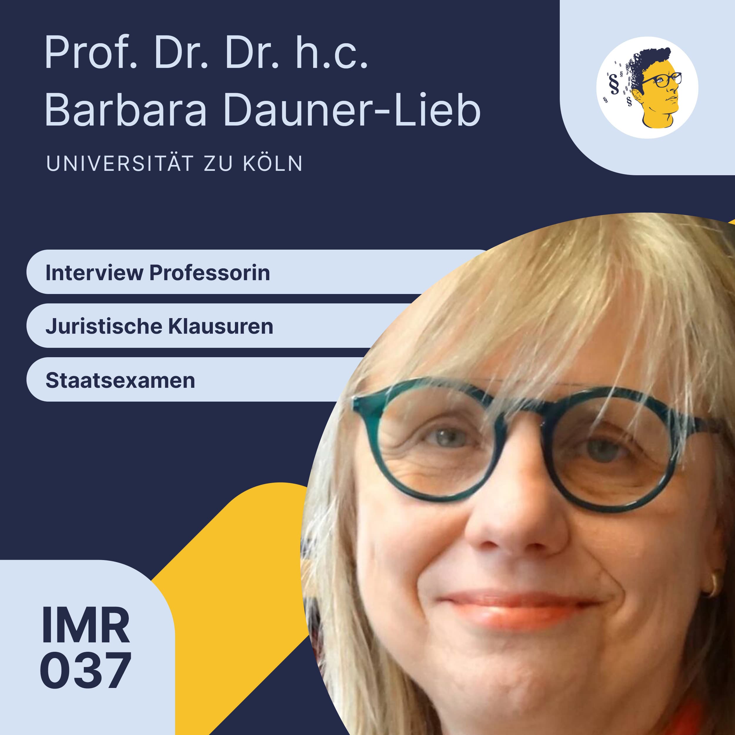 IMR037: Juristische Klausuren und Staatsexamen | Interview Professorin
