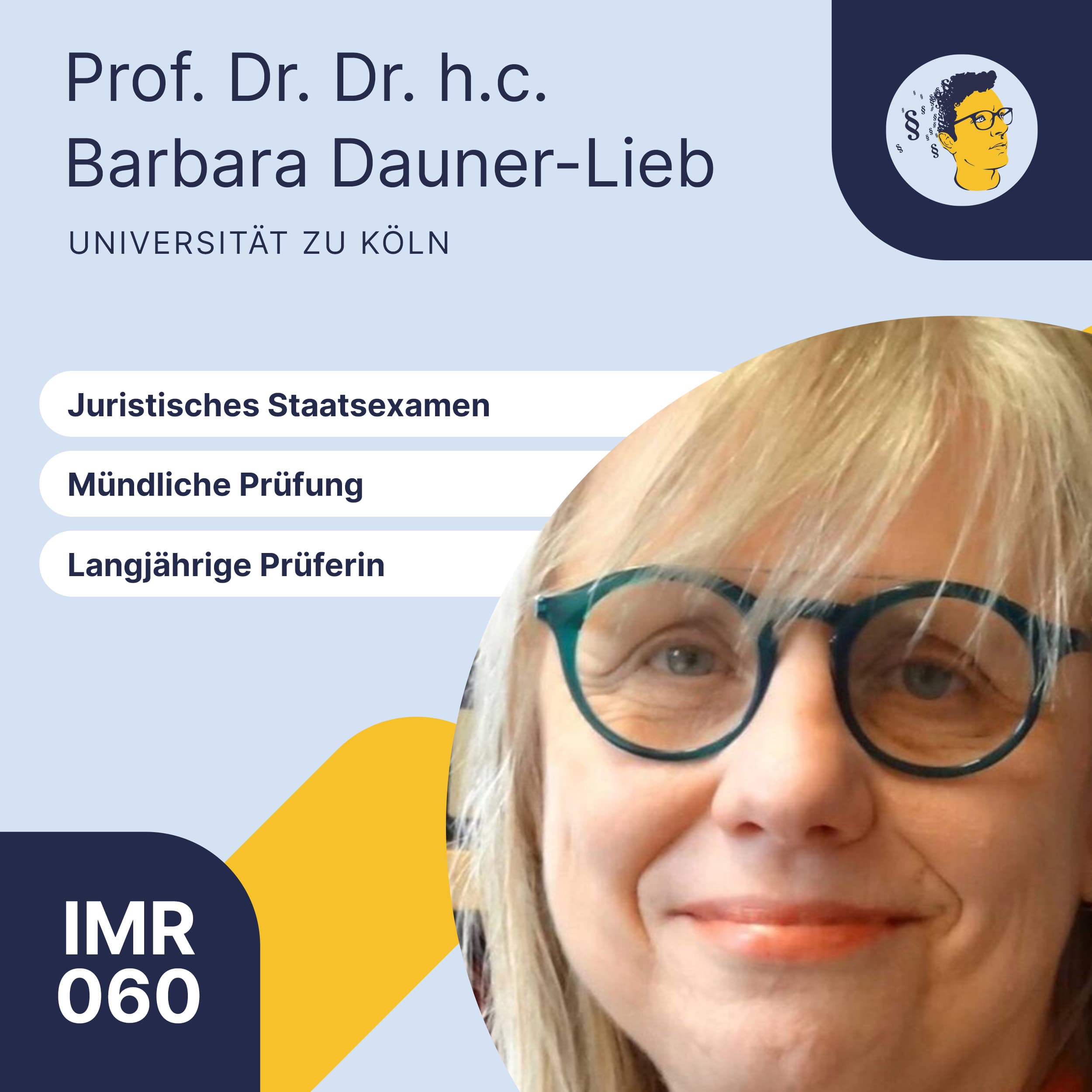 IMR060: Mündliche Prüfung im juristischen Staatsexamen | Interview Prüferin