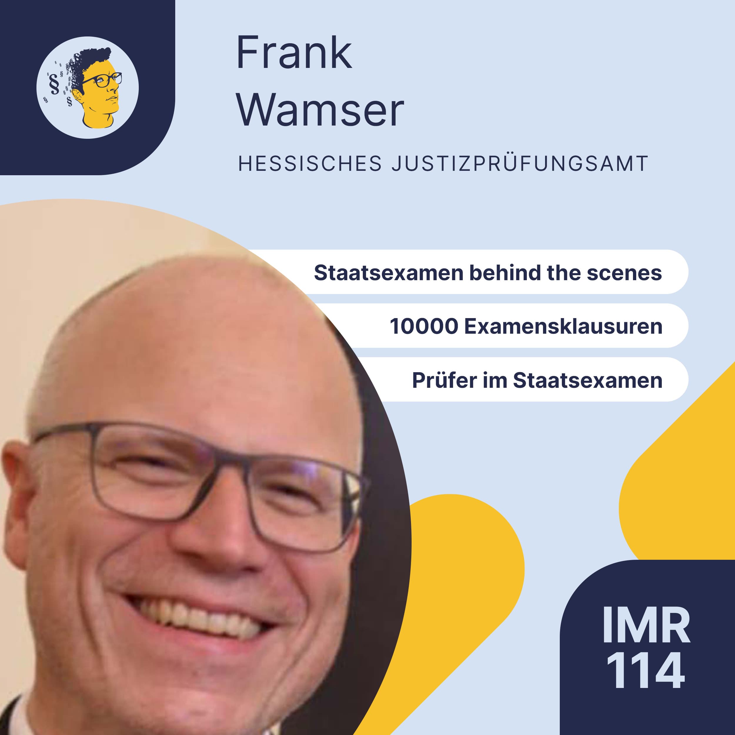 IMR114: 10000 Examensklausuren und Staatsexamen behind the scenes