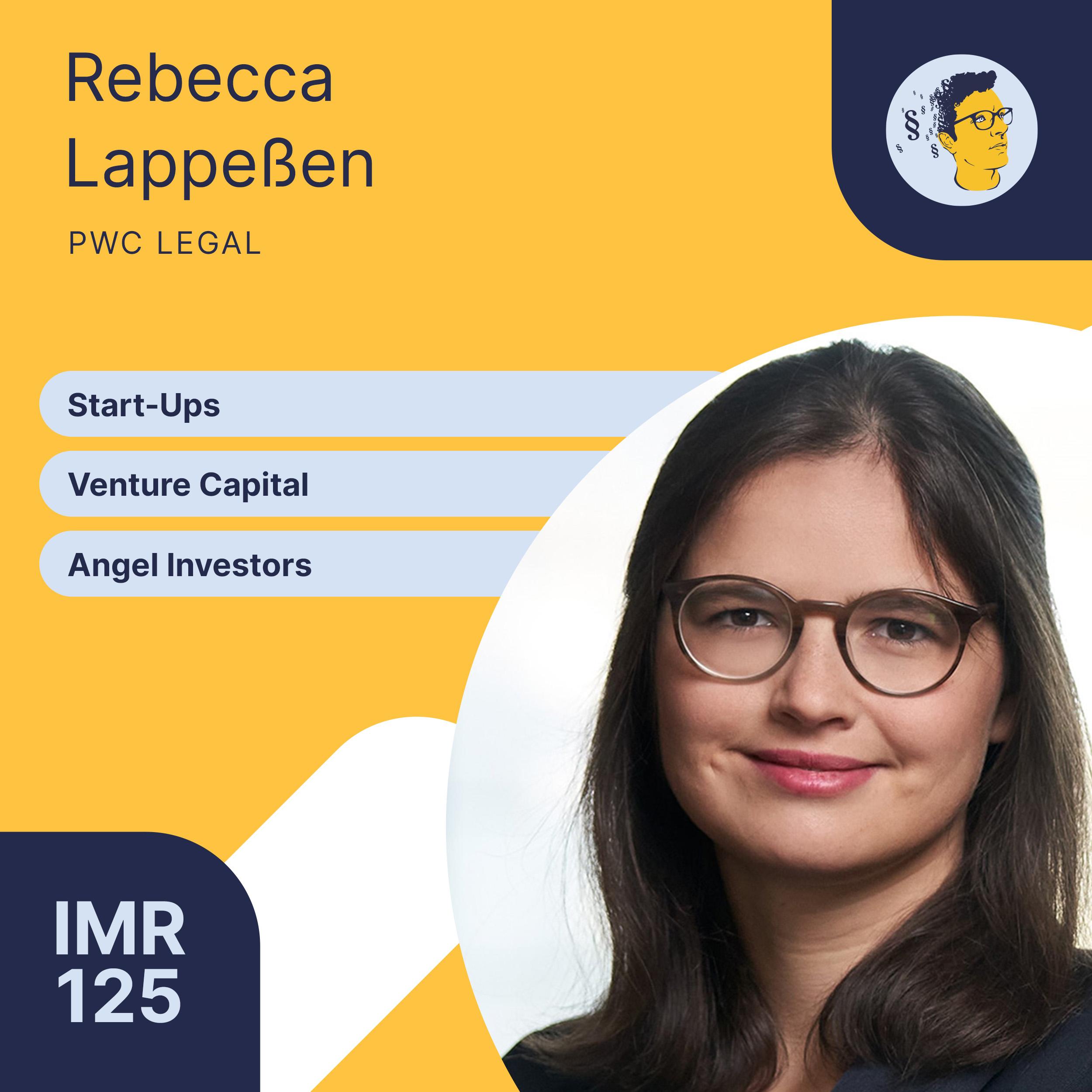 IMR125: Als Juristin in der Unternehmensberatung, Start-Ups, Venture Capital, Angel Investors