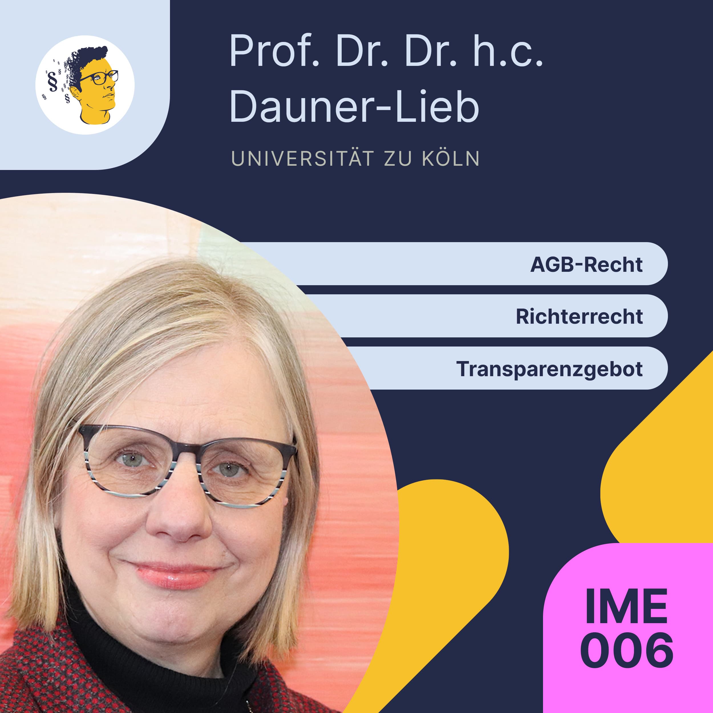 IME006: AGB-Recht, Richterrecht, Transparenzgebot
