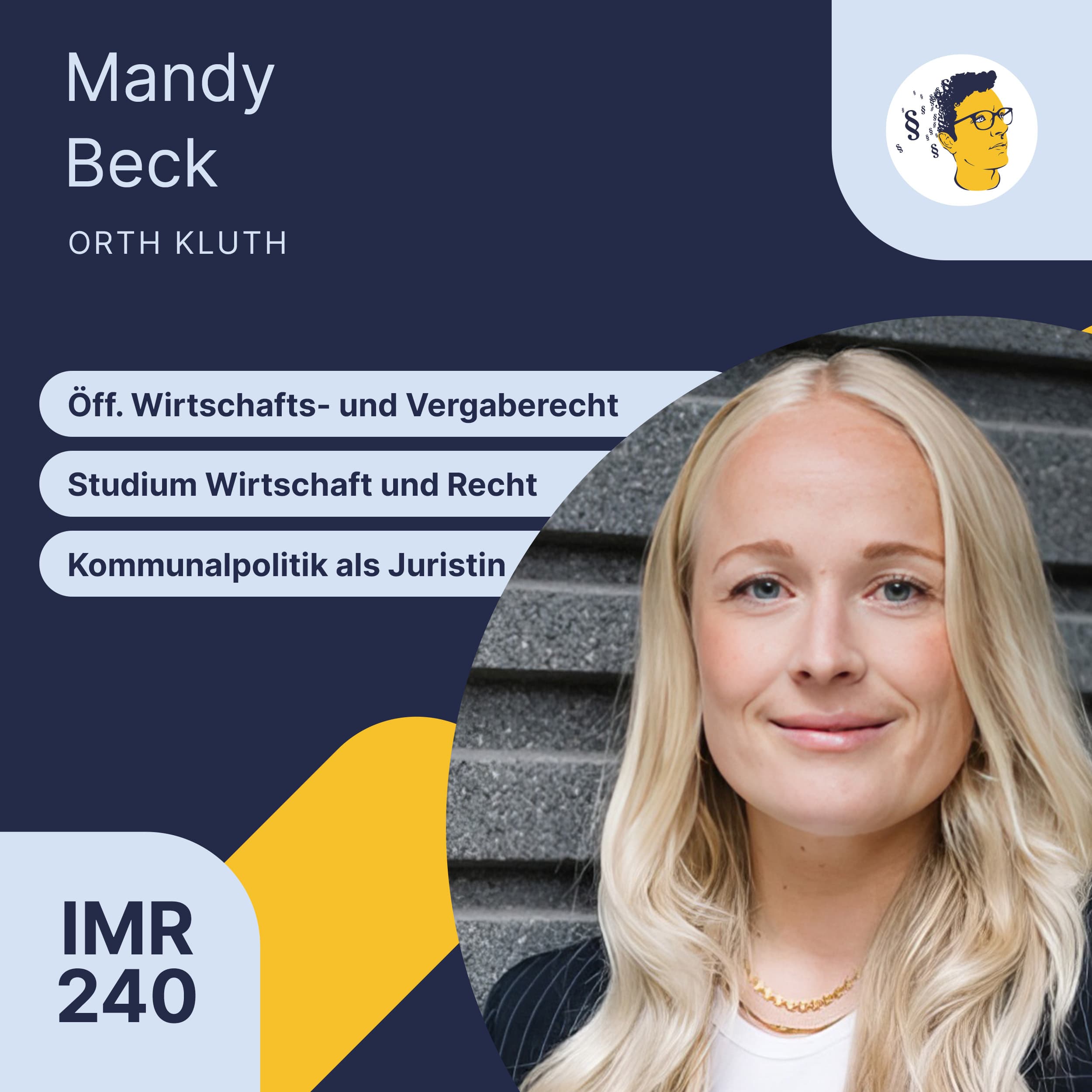 IMR240: Öffentliches Wirtschafts- und Vergaberecht, Studium Wirtschaft und Recht, Kommunalpolitik als Juristin