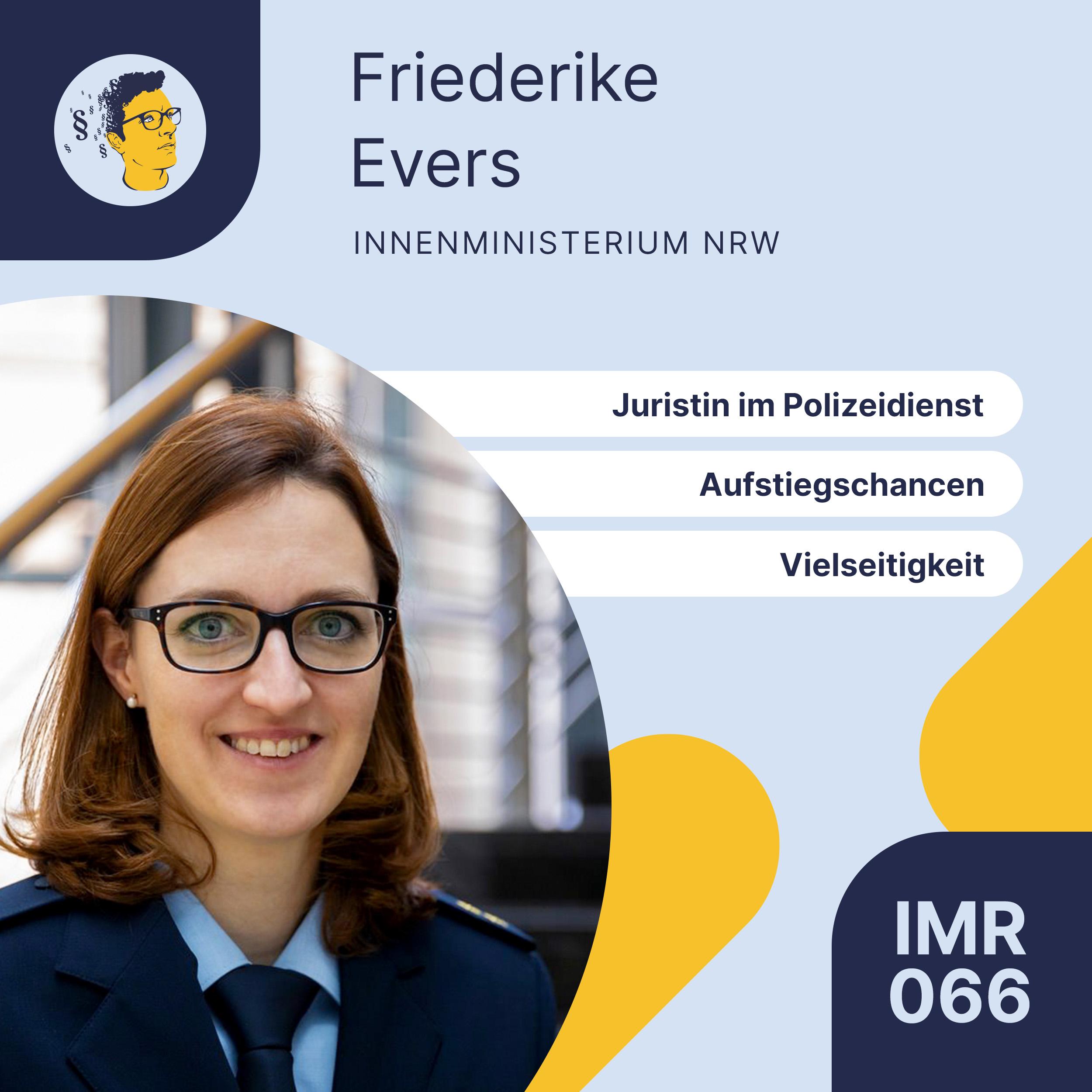 IMR066: Als Juristin im Polizeidienst | Interview Polizeioberrätin