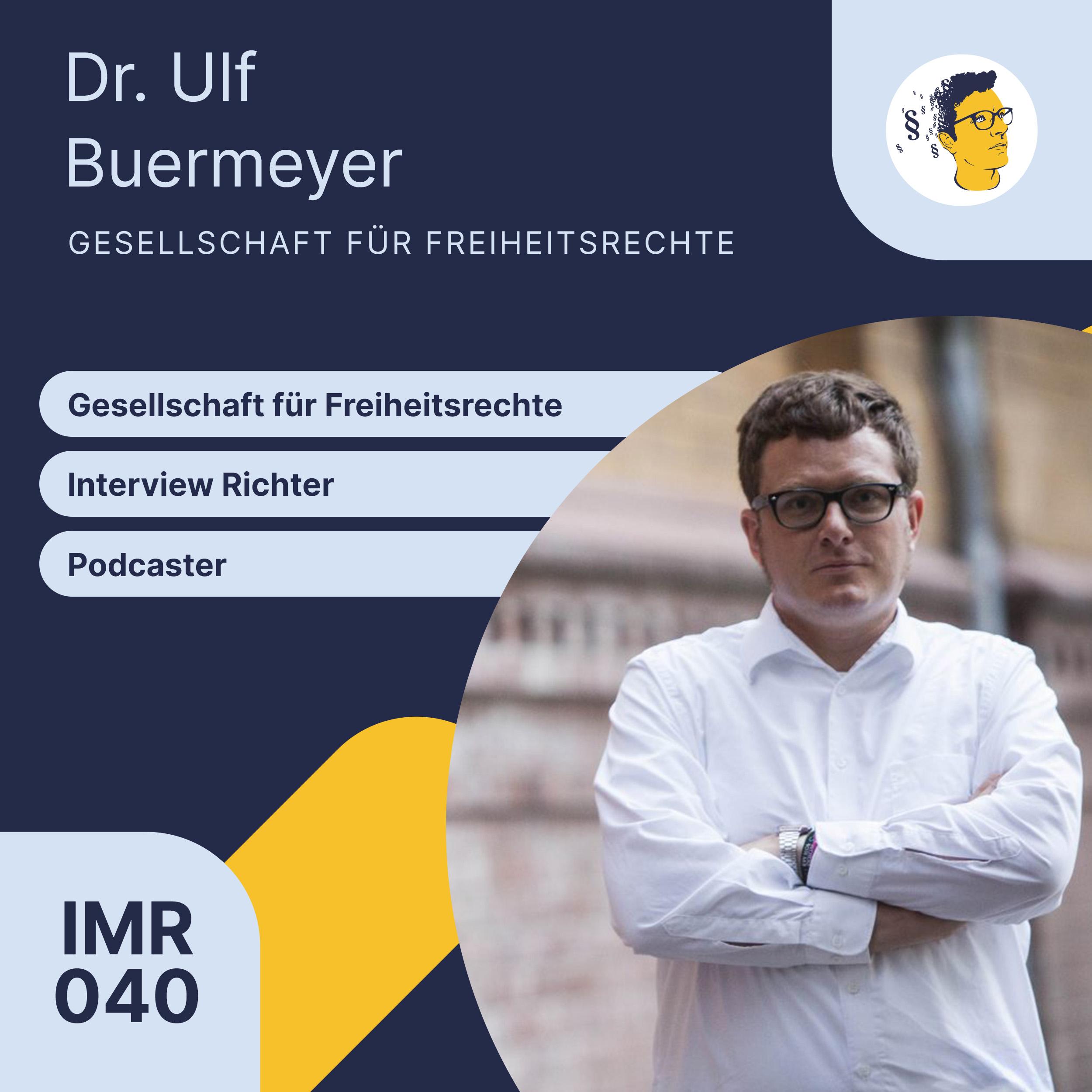 IMR040: Gesellschaft für Freiheitsrechte | Interview Richter und Podcaster Lage der Nation