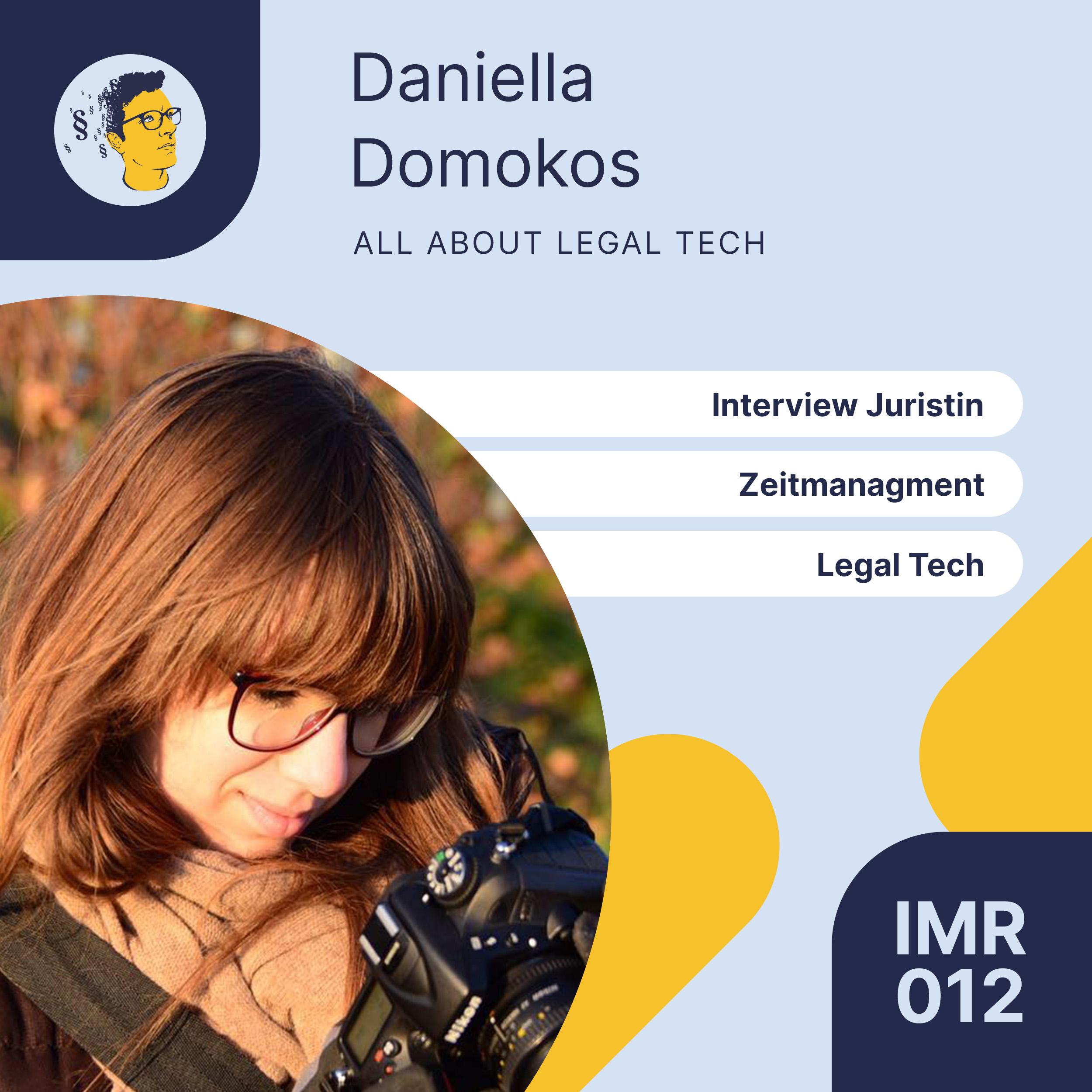 IMR012: (Woman of) Legal Tech und Zeitmanagement | Interview Juristin